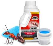 Zwalczanie i odstraszanie szkodników - Bros Proszek na mrówki NO PEST 4 Ants granulat 1 KG. Środek na mrówki w domu, ogrodzie. - miniaturka - grafika 1