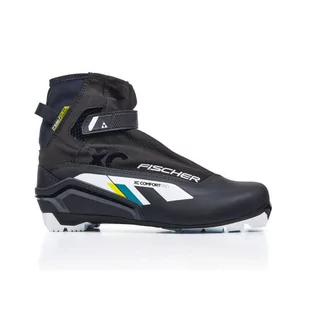Buty narciarskie biegowe Fischer XC Comfort Pro Black Yellow - Buty narciarskie - miniaturka - grafika 1