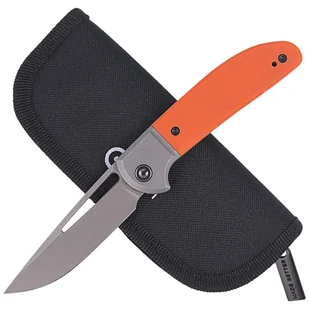 Nóż składany CIVIVI Trailblazer Orange G10, Gray Stonewashed (C2018A) - Noże - miniaturka - grafika 3
