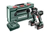 Zestawy elektronarzędzi - Metabo Zestaw Combo 18V Sb 18 Lt Bl + Ssd 18 Lt 200 Bl 2*5.2Ah ME 685200000 4061792210639 - miniaturka - grafika 1
