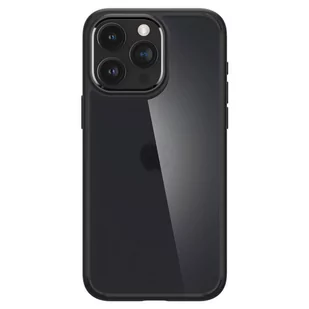 Etui APPLE IPHONE 15 PRO Spigen Ultra Hybrid Crystal Frost czarne - Etui i futerały do telefonów - miniaturka - grafika 2