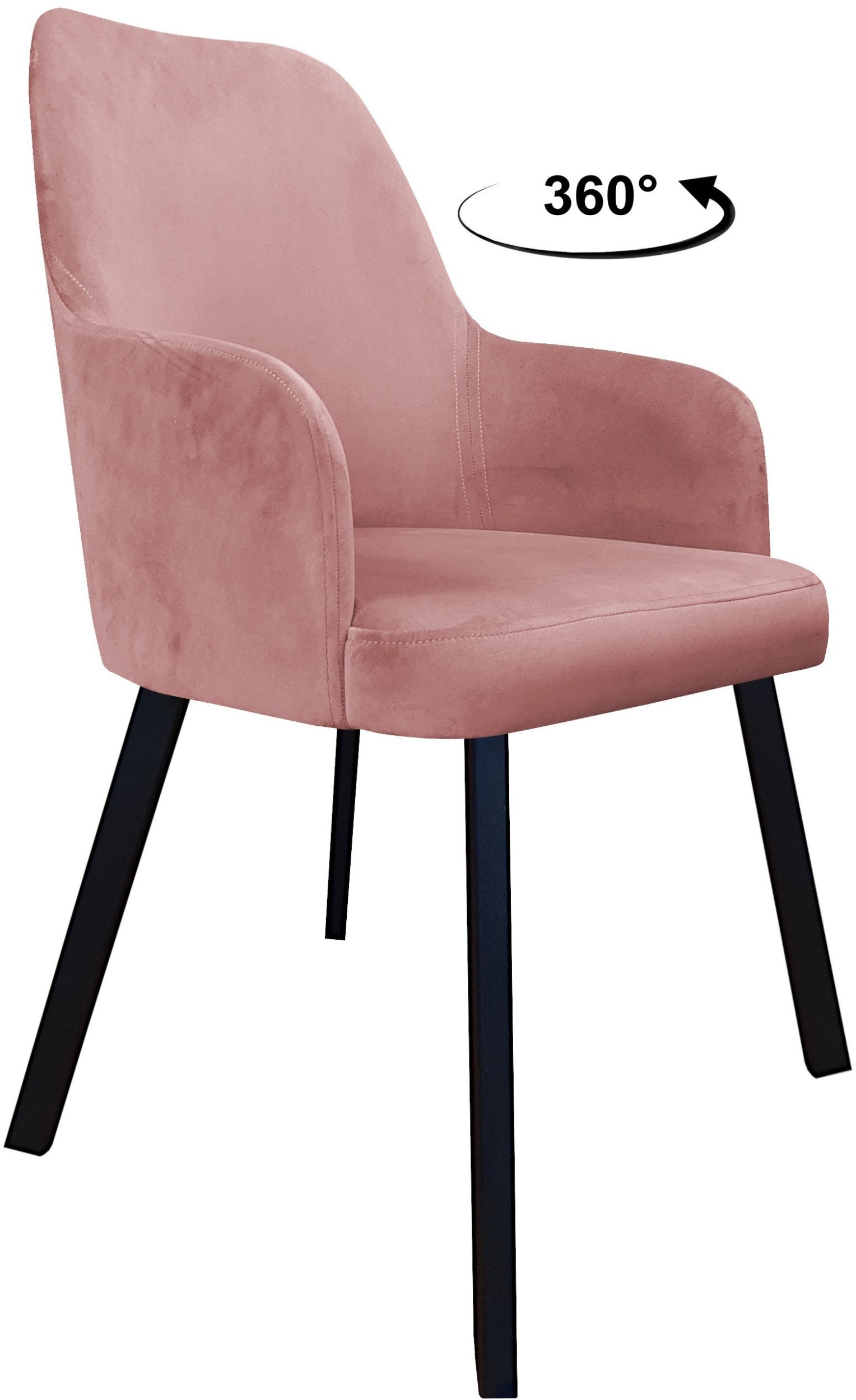 Krzesło obrotowe WESTA noga Profil czarna MG58