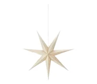 Oświetlenie świąteczne - Markslojd Gwiazda wisząca LED Blank, bateria, 75cm, złota - miniaturka - grafika 1