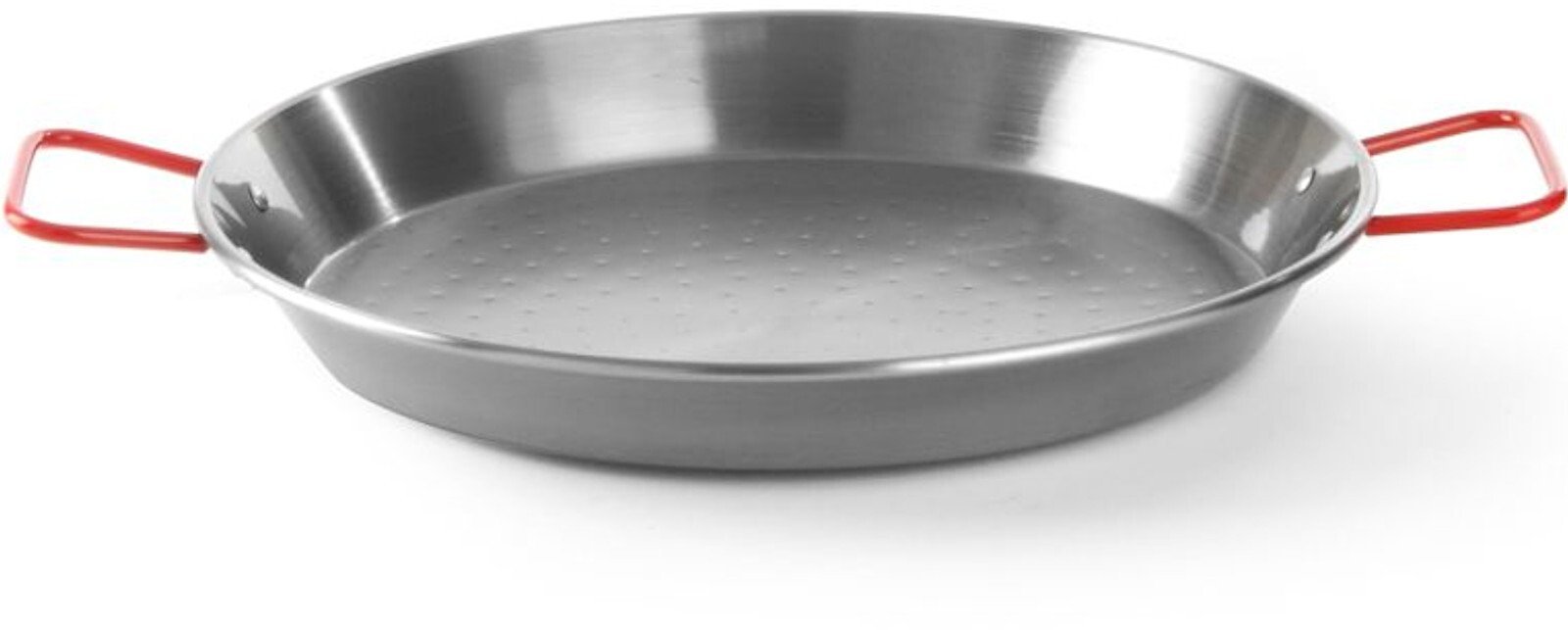 Patelnia do paelli okrągła stalowa z uchwytami śr. 380x120 mm Patelnia do paelli okrągła stalowa z uchwytami śr. 380x120 mm