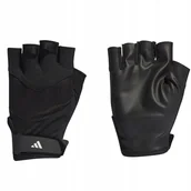 Rękawiczki rowerowe - Rękawiczki adidas Training Glove II5598 S czarny - miniaturka - grafika 1