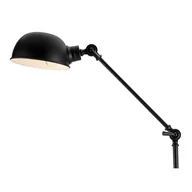 Lampy stojące - Metalowa lampa podłogowa Portland 108586 Markslojd z regulacją czarna - miniaturka - grafika 1