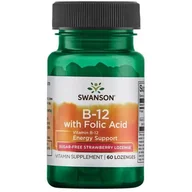 Suplementy diety - Swanson Witamina B-12 & kw.foliowy 60 tabs. - miniaturka - grafika 1