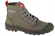 Buty trekkingowe męskie - Buty trekkingowe męskie Palladium Palladium Pampa Hi Dare 76258-325-M Zielone 45 - miniaturka - grafika 1