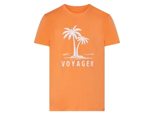 esmara Men T-shirt męski z bawełną (Pomarańczowy, M(48/50)) - Koszulki męskie esmara Men T-shirt męski z bawełną (Pomarańczowy, M(48/50)) - Koszulki męskie - miniaturka - grafika 1