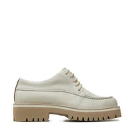 Botki damskie - Trapery Fracap G100 Biały - miniaturka - grafika 1