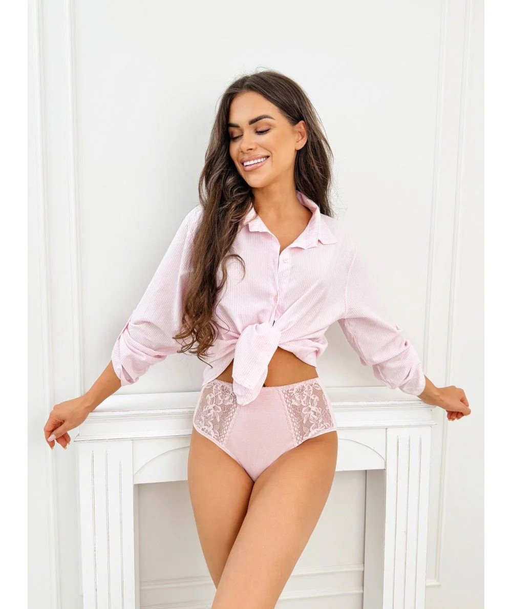 Donna Figi 239 Pudrowy róż XL Różowy