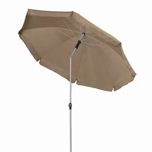 Parasol balkonowy tarasowy plażowy Doppler 200 cm łamany, brązowy - Parasole ogrodowe - miniaturka - grafika 1