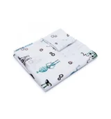 Pościel dla dzieci - Otulacz Bambusowy - ROBOTY - miniaturka - grafika 1