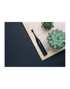 happybrush StarterKit Schall Eco VIBE 3 All Black, Electric Toothbrush (Kolor: CZARNY) - Szczoteczki elektryczne - miniaturka - grafika 1