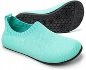 Skarpetki dla dzieci - SOSENFER kapcie dziecięce antypoślizgowe rozmiar 19 niebieskie 11,6 cm - miniaturka - grafika 1