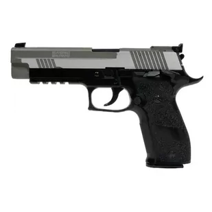 Pistolet 6mm Swiss Arms Navy Pistol XXL Airline Dual Tone CO2 Blowback - Amunicja i osprzęt ASG - miniaturka - grafika 1