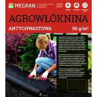 Agrowłókniny - Agrowłóknina ściółkująca czarna 1,6 m x 5 mb - MiniRolka - miniaturka - grafika 1
