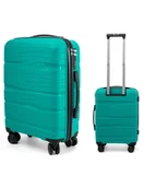 Walizki - Mała kabinowa walizka PELLUCCI RGL PP3 S Turkusowa - miniaturka - grafika 1