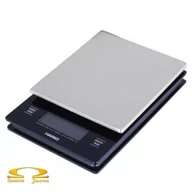 Zaparzacze i kawiarki - Waga Hario Metal Drip Scale - waga do metod alternatywnych - miniaturka - grafika 1