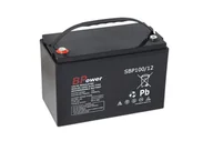 Baterie do zasilaczy awaryjnych UPS - Akumulator PowerBat AGM 100Ah  -  - 38 sklepów w całej Polsce - miniaturka - grafika 1