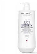 Szampony do włosów - Goldwell Dualsenses Just Smooth szampon ujarzmiający włosy niezdyscyplinowane 1000ml 11859 - miniaturka - grafika 1