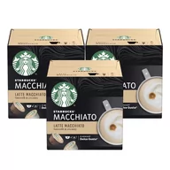 Kawa w kapsułkach i saszetkach - Nescafe STARBUCKS Kapsułki Dolce Gusto STARBUCKS Latte Macchiato 3x12 sztuk 7866-uniw - miniaturka - grafika 1