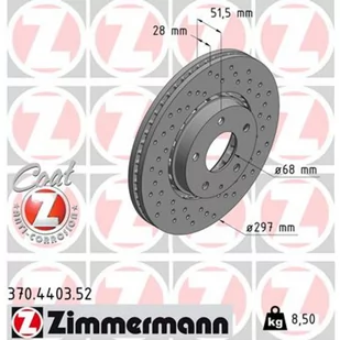 Zimmermann (OTTO GMBH) (OTTO GMBH) 370.4403.52 370.4403.52 - Tarcze hamulcowe - miniaturka - grafika 1