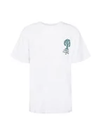Koszulki męskie - Urban Classics Męski T-shirt z bawełny organicznej, koszulka z logo Organic Tree Tee, męska górna część z nadrukiem logo, dostępna w 2 kolorach, rozmiary XS - 5XL, biały, M - miniaturka - grafika 1