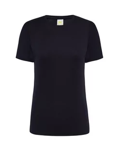 Koszulka damska krój sportowy , materiał oddychający kolor granatowy roz.XXL - Koszulki i topy damskie - miniaturka - grafika 1