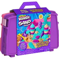 Zabawki kreatywne - Kinetic Sand KNS ACK FldngSndbxMermaid MX ECMX GML - miniaturka - grafika 1