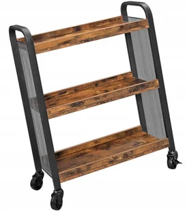 Industrialny Mobilny Stolik Barowy Do Kuchni I Jadalni G1-F63 - Wózki kuchenne - miniaturka - grafika 1