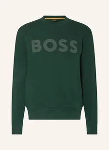 Boss Bluza Nierozpinana Webasiccrew gruen - BOSS - Bluzy męskie - miniaturka - grafika 1
