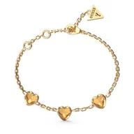 Bransoletki - Bransoletka Guess JUBB04 611JW Złoty - miniaturka - grafika 1
