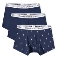 Majtki męskie - Bokserki męskie Polo Ralph Lauren 3-pak komplet granatowe-XXL - miniaturka - grafika 1