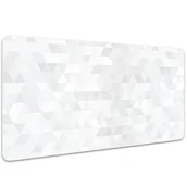 Podkładki na biurko - Duża podkładka na biurko Świetlne Trójkąty 100x50cm, Dywanomat - miniaturka - grafika 1