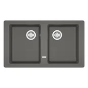 Zlewozmywaki - Franke Basis BFG 620 (szary kamień) - miniaturka - grafika 1