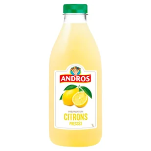 Andros - sok cytrynowy - Soki i napoje niegazowane - miniaturka - grafika 1