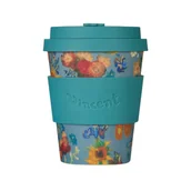 Kubki termiczne - Kubek na wynos Ecoffee Cup Van Gogh Museum 350ml - Flowers - miniaturka - grafika 1