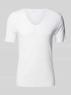 T-shirt z dekoltem w serek - Piżamy męskie - miniaturka - grafika 1