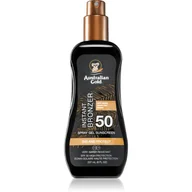 Bronzery i konturowanie twarzy - Australian Gold Spray Żel Z Bronzerem Spf 50 - miniaturka - grafika 1