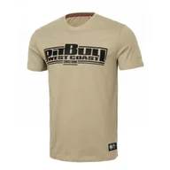 Odzież taktyczna i umundurowanie - PITBULL Middle Weight 190 Spandex Classic Boxing '25 - Piaskowa  M - miniaturka - grafika 1