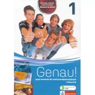 Podręczniki dla liceum - LektorKlett - Edukacja Genau! 1 Podręcznik + CD - LektorKlett - miniaturka - grafika 1
