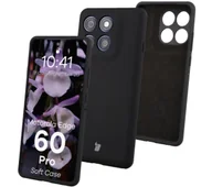 Etui i futerały do telefonów - Bizon Soft do Motorola Edge 60 Pro Czarny - miniaturka - grafika 1