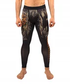 Kimona, stroje i obuwie - Venum Legginsy Tiger Black/Neon Orange L - miniaturka - grafika 1