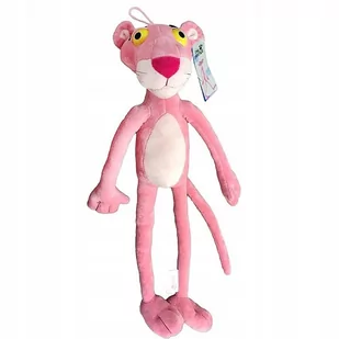 MASKOTKA RÓŻOWA PANTERA 33 CM MASKOTKA Z KRESKÓWKI ORYGINALNY PLUSZAK - Maskotki i pluszaki - miniaturka - grafika 1