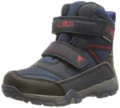Buty dla dziewczynek - CMP Unisex Kids Pyry Snow Boot WP buty dziecięce, black blue, 30 EU - miniaturka - grafika 1
