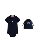 Body dla niemowląt - Tommy Hilfiger Body dziecięce Essential KN0KN02372 Niebieski - miniaturka - grafika 1
