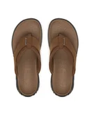 Klapki i japonki męskie - Skechers Japonki Street retro Jogger Sd 211359/BRN Brązowy - miniaturka - grafika 1