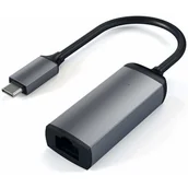 Adaptery i przejściówki - Satechi Satechi Ethernet USB-C Adapter Space Gray ST-TCENM - miniaturka - grafika 1