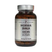 Dla diabetyków - Pureline Nutrition Morwa biała Ekstrakt 500 mg, 60 kapsułek - miniaturka - grafika 1